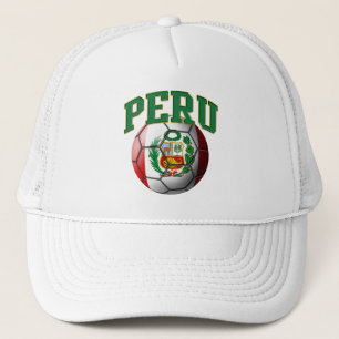 Casquette de ballon de football de drapeau du