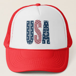 Casquette de bannière étoilée des Etats-Unis