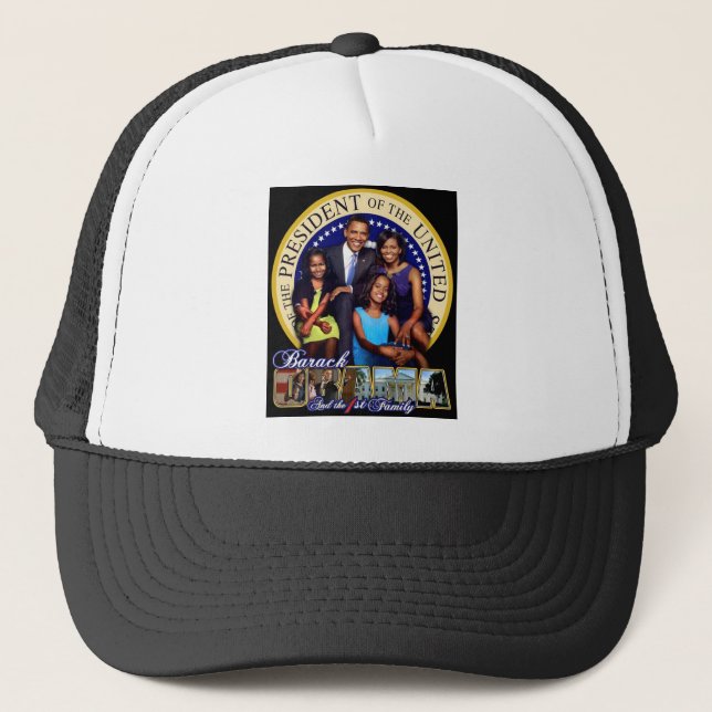 Casquette de Barack Obama et de famille (Devant)