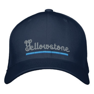 Casquette de base-ball brodé de Yellowstone