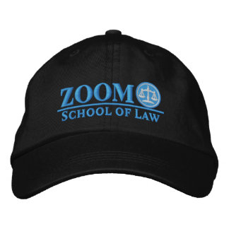 Casquette de base-ball de l'école de droit Zoom
