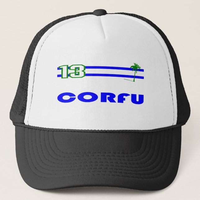 Casquette de baseball 2013 de Corfou (Devant)
