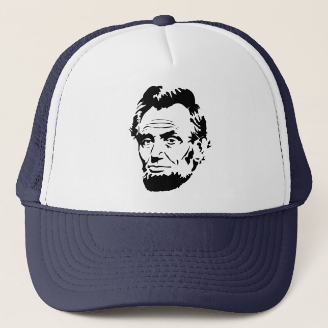 Casquette de baseball Abraham Lincoln (Devant)