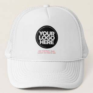 Casquette de baseball avec logo et texte personnal