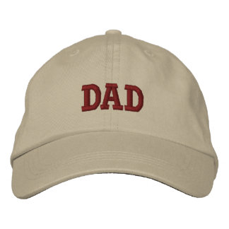Casquette de baseball brodé beige Brown papa