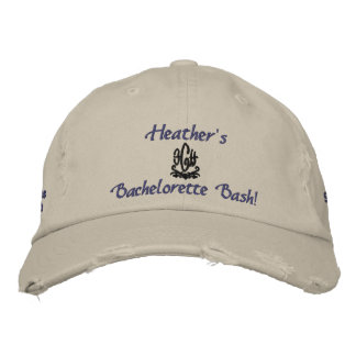 Casquette de baseball brodé de Bachelorette Bash I
