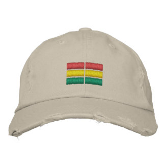 Casquette de baseball brodé du drapeau du Ghana