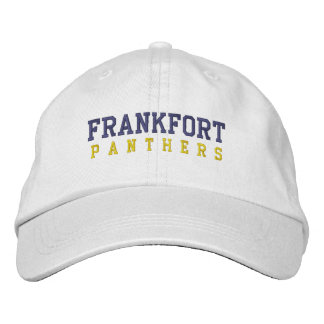 Casquette de baseball brodé du lycée de Frankfort