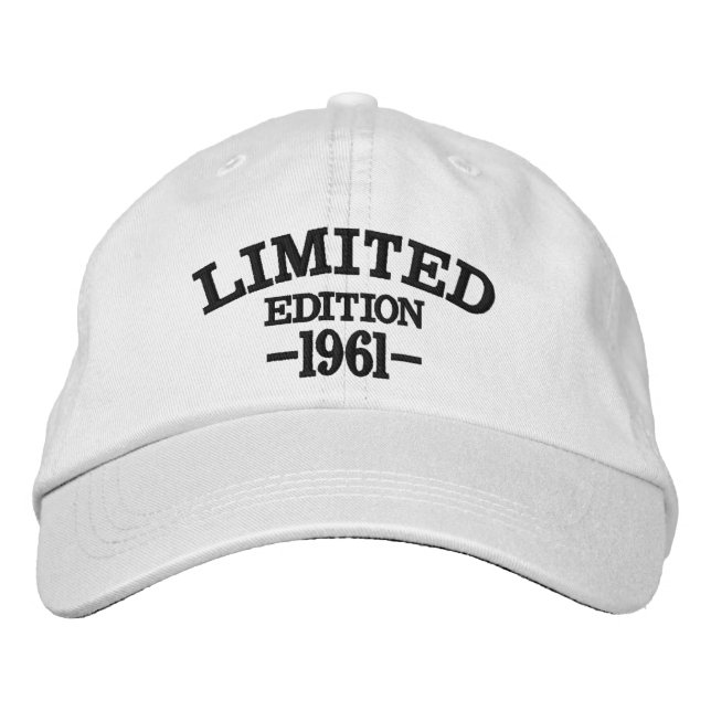 Casquette de baseball brodé en édition limitée mod (Devant)