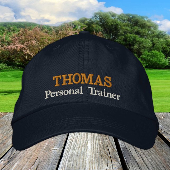CASQUETTE de baseball brodé "nom" du FORMATEUR PER (Créateur téléchargé)