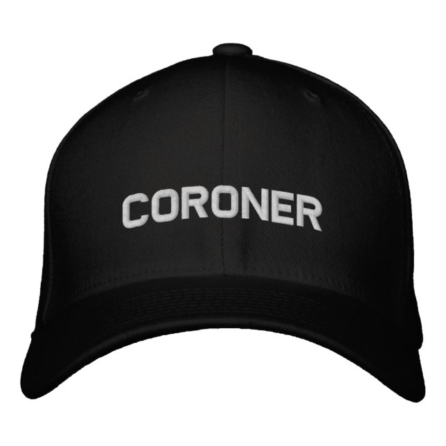 casquette de baseball brodé par le coroner (Devant)