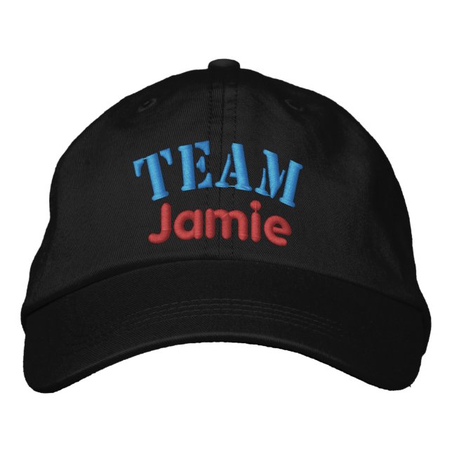 Casquette de baseball brodé personnalisé (Devant)