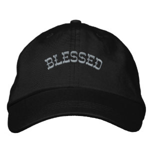 Casquette de baseball brodée bénie