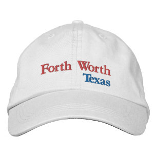 Casquette de baseball brodée de Fort Worth Texas