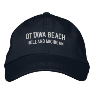Casquette de baseball brodée d'Ottawa Beach Michig
