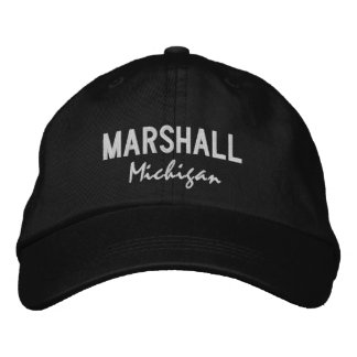 Casquette de baseball brodée Marshall Michigan