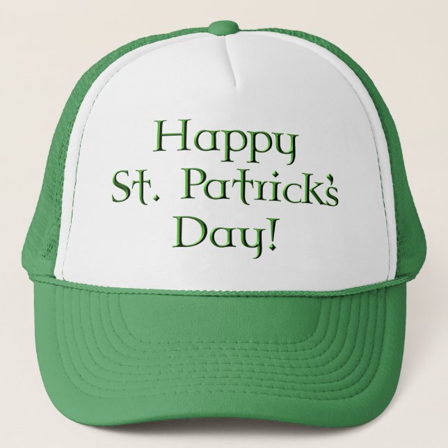 Casquette de baseball/Casquette de camion - Happy  (Devant)