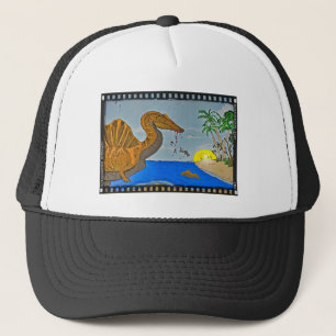 Casquette de baseball de dinosaure Bobine de film 