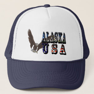 Casquette de baseball de l'Alaska USA Eagle