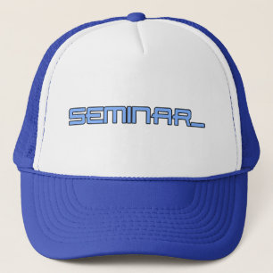 Casquette de baseball de logo de séminaire