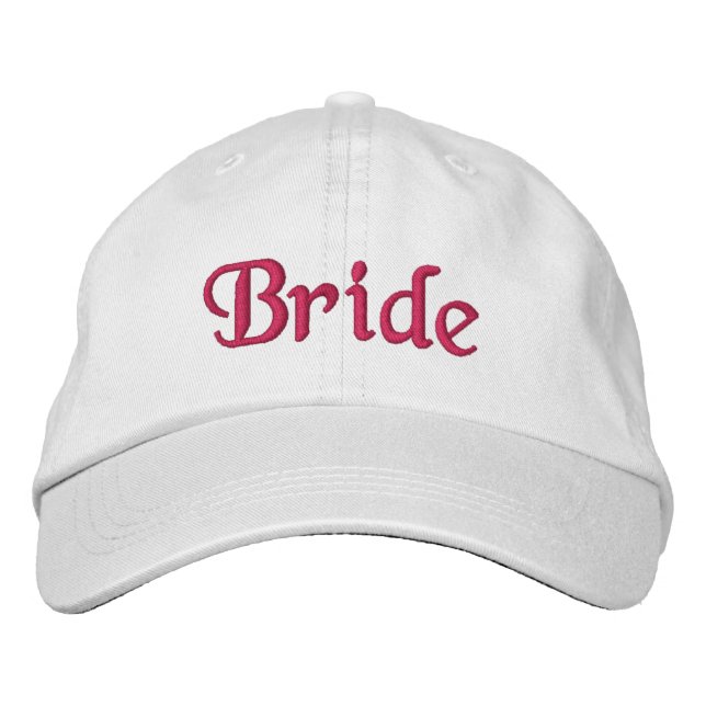 Casquette de baseball de mariée (Devant)