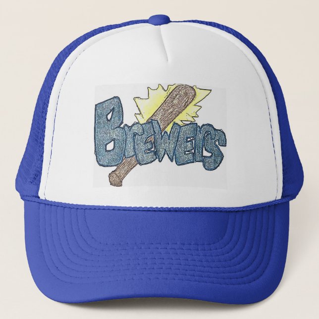 Casquette de baseball de Milwaukee Brewers (Devant)