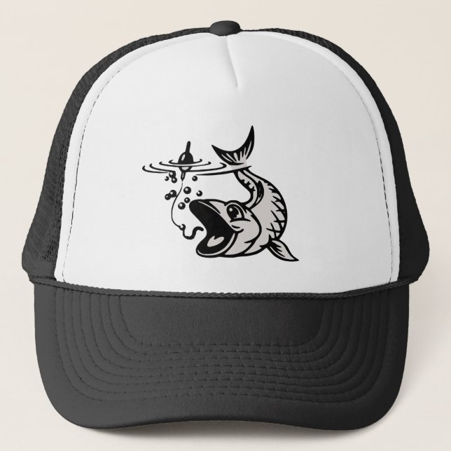 CASQUETTE DE BASEBALL de PÊCHE de pêcheur (Devant)
