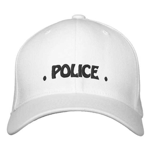 Casquette de baseball de police (Devant)