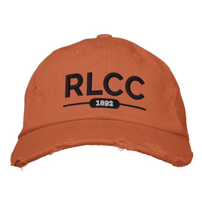 Casquette de baseball "désorganisé" de RLCC brodé (Devant)