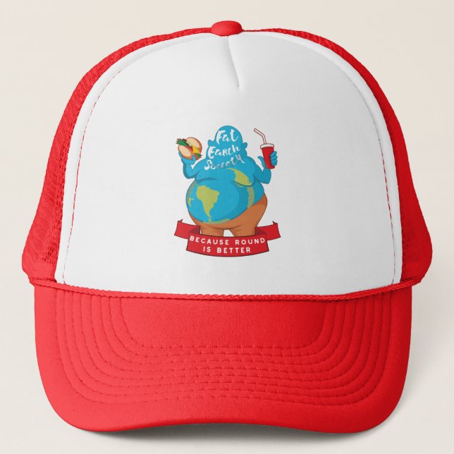 Casquette de baseball drôle de grosse société de (Devant)