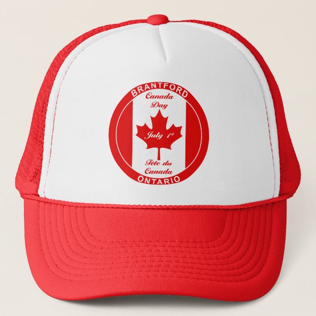Casquette de baseball du JOUR BRANTFORD du CANADA (Devant)