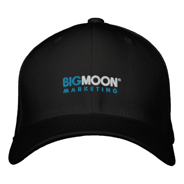 Casquette de baseball du logo Big Moon Marketing (Devant)