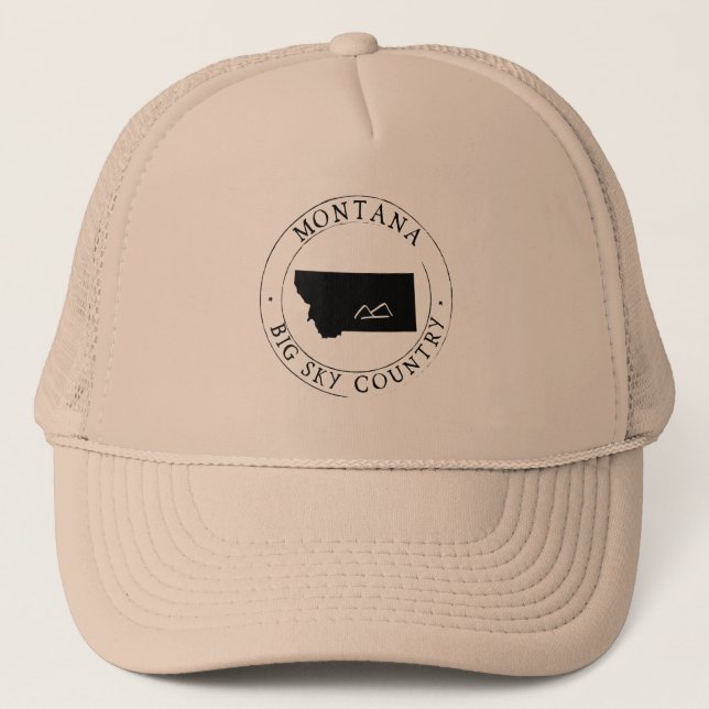 Casquette de baseball du Montana (Devant)