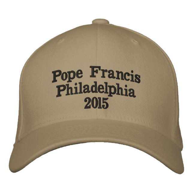 Casquette de baseball du pape François (Devant)