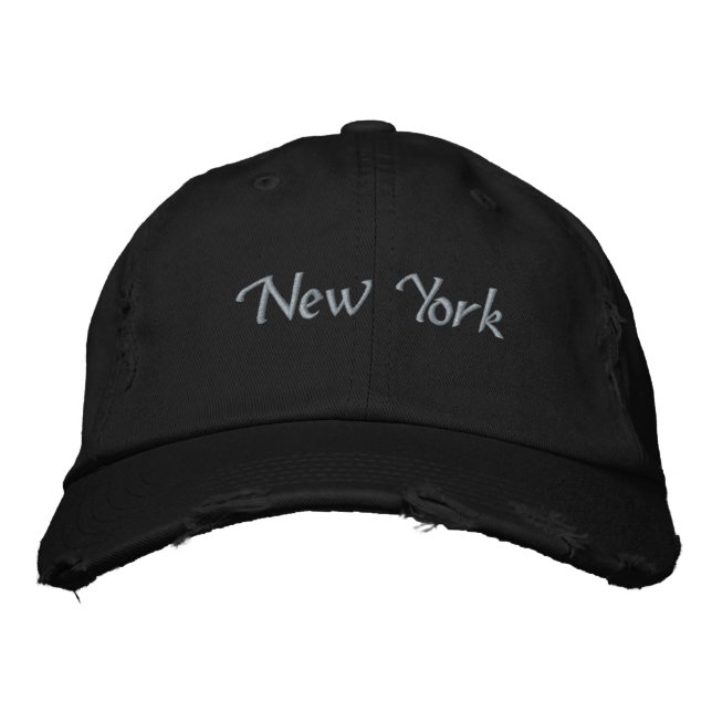 CASQUETTE DE BASEBALL EMBROIDÉE À NEW YORK (Devant)