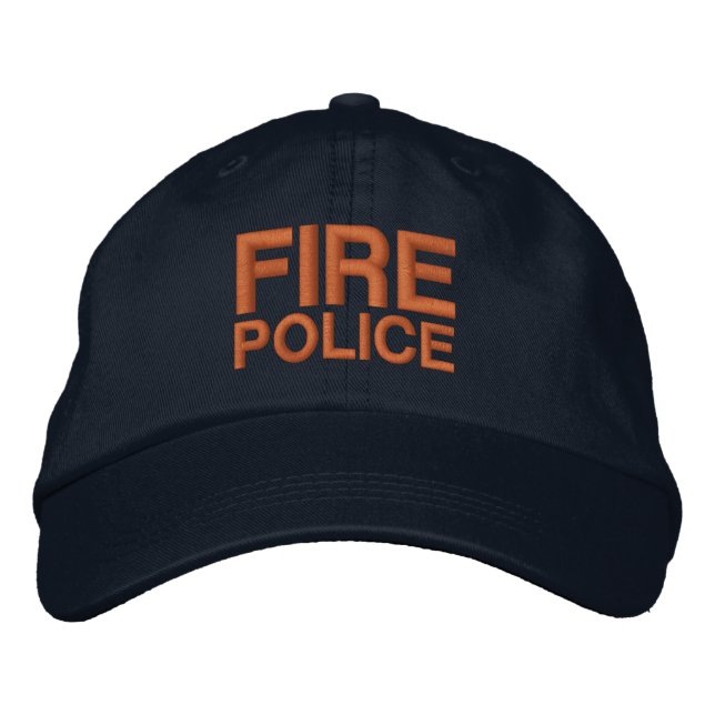 CASQUETTE DE BASEBALL EMBROIDÉE PAR LA POLICE DES  (Devant)