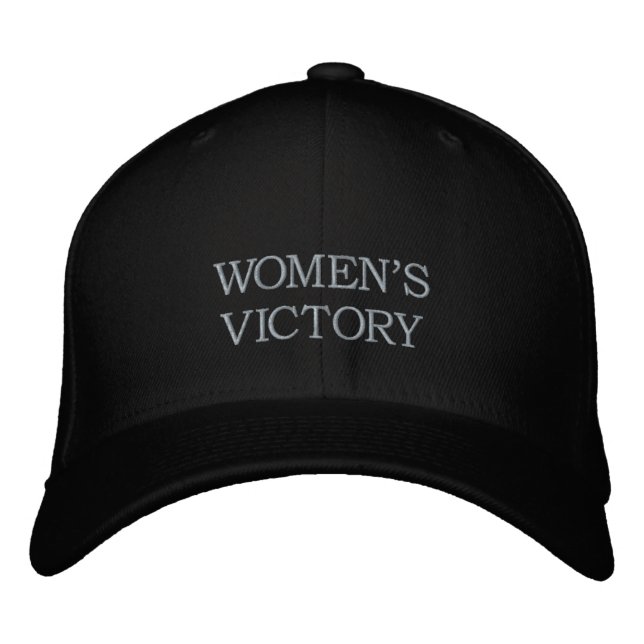 Casquette DE BASEBALL EMBROIDÉE POUVOIR DE FEMME (Devant)