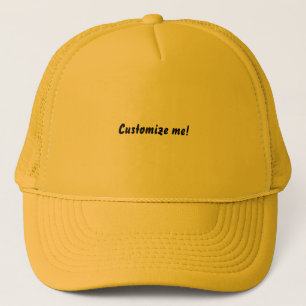 Casquette de baseball jaune lumineux
