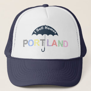 Casquette de Baseball Navy de Biens Immobiliers de