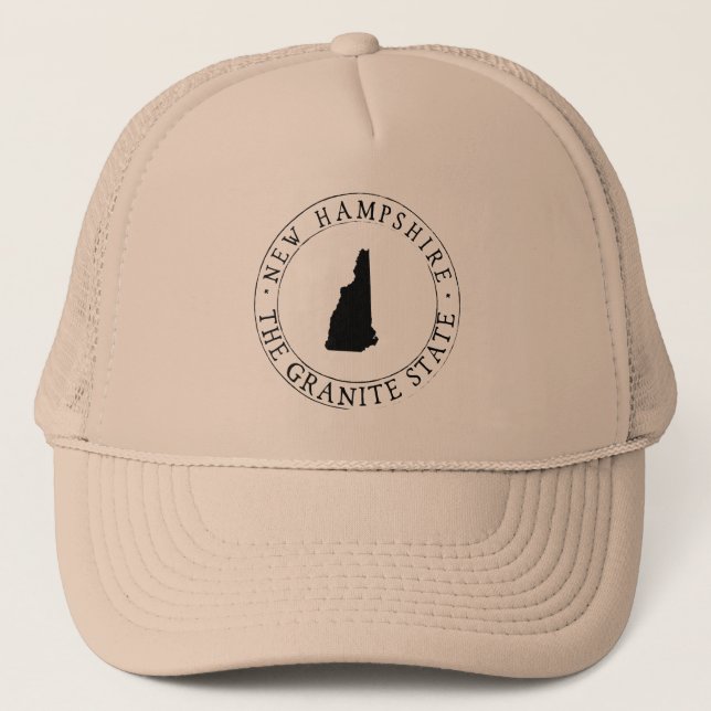 Casquette de baseball New Hampshire (Devant)