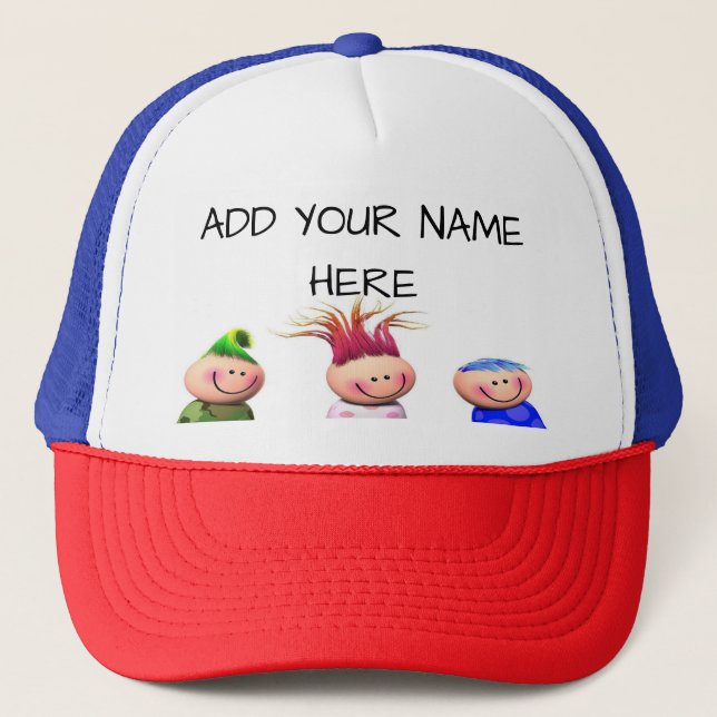 Casquette DE BASEBALL PERSONNALISÉ ENFANTS (Devant)