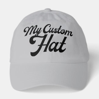 Casquette de baseball personnalisée grise modèle v