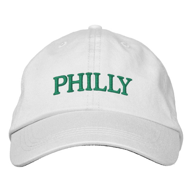 CASQUETTE DE BASEBALL PHILLY EMBROIDEE (Devant)