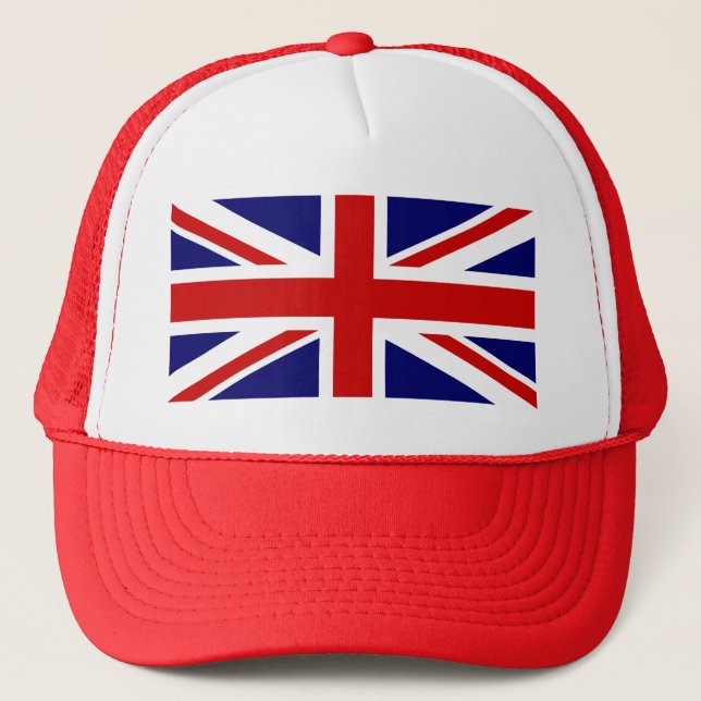 Casquette de baseball Red Union Jack (Devant)