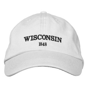 Casquette de baseball réglable Wisconsin