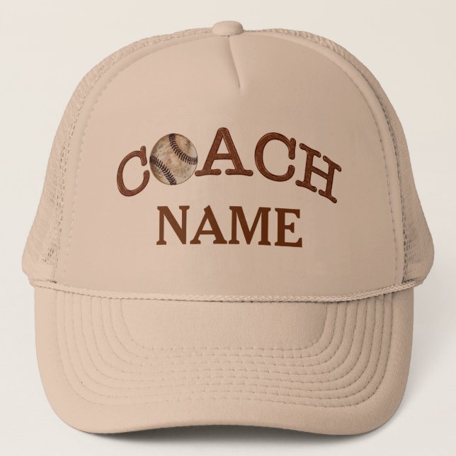 Casquette de baseball vintage PERSONNALISÉE (Devant)