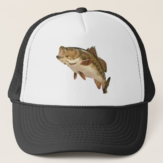 Casquette de basse à grande bouche (Devant)