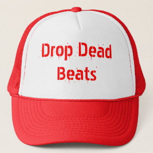 Casquette de battements de morts de baisse