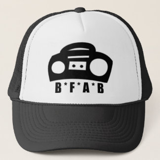 Casquette ~ de BFAB soutenu d'un boombox