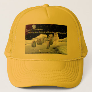 Casquette de bière de moissonneuses de cosmos